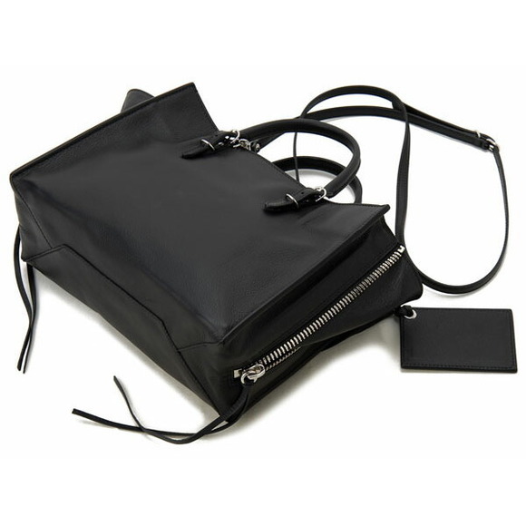 Balenciaga Paper Shoulder Bag 2Way Black - Picture 1 of 6